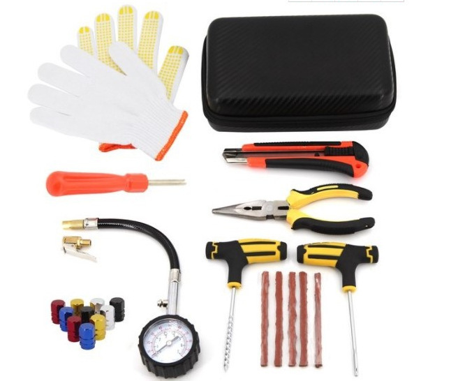 8-Piece Tubeless Tire Puncture Repair Kit 2